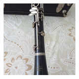 Clarinete Noblet Paris Sib 17 Chaves Madeira Ébano