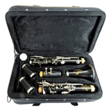 Clarinete Preto Eagle 17 Chaves Cl04n Sib Com Maleta