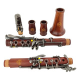 Clarinete Profissional Madeira Moresky M18 Niquel