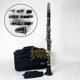 Clarinete Sib 17 Ch Niquel Corpo Resina Abs Nuova Cód Ncl 3