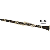 Clarinete Sib 17 Chaves Eagle Cl 04n Loja Nf