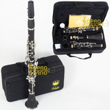 Clarinete Sib 17 Chaves Niqueladas C