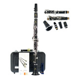 Clarinete Sib 17ch Níquel Corpo Abs