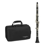 Clarinete Vogga Vscl701n 17 Chaves Niqueladas Com Estojo