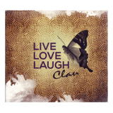 clau -clau Cd Clau Live Love Laugh Lacrado Importado