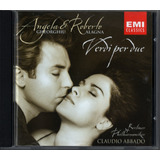 claudio roberto-claudio roberto Cd Gheorghiu Alagna Verdi Per Due Claudio Abbado