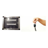 Claviculário Quadro Suporte Para 20 Chaves De Carro C porta