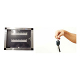 Claviculário Quadro Suporte Para 20 Chaves De Carro C porta
