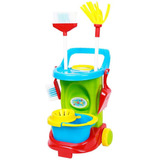 Cleaning Trolley Brinquedo Infantil Carrinho De Limpeza