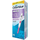 Clearblue Teste De Ovulação Digital 10 Tiras Envio Imediato