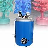 Clearcaat Injetor De Cera Redonda Máquina Injetora De Cera De 350 W Injetor De Cera A Vácuo Molde De Barril Redondo Máquina De Cera De Fundição De Cera Para Injeção De Cera De Joias