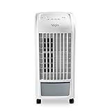 Climatizador De Ar Portátil Smart 3 Em 1 Elgin Branco 3 5 Litros 110V Climatiza Ventila E Ioniza O Ar