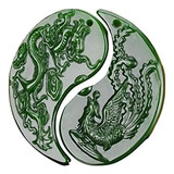 Clin kk Soberba Escultura Verde Espinafre Pedra Dragão E Pho