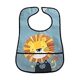 Clingo Babador Impermeável Com Bolso Coletor - - Luke Azul
