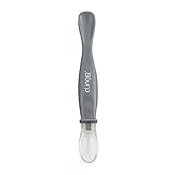 Clingo Colher Silicone Ponta Dupla Colors Cinza Cinza