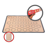 Clink Tapete Culinário Silicone Fibra Vidro 42cmx29 5cm Macaron