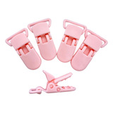 Clip Jacaré Base Prendedor De Chupeta 25x42mm 10 Peças 1 Cor