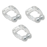 Clip Nasal Anti Ronco Apneia Nariz Imã Magnético Kit Com 3