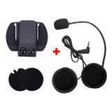 Clip Suporte Fone Ouvido V6 V4 Intercomunicador Capacete