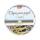 Clips Colorido 2 0 Com 50 Unidades BRW