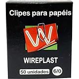 Clips Galvanizado- Wireplast- Aço- 6-0- Caixa De 50 Unidades
