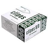 Clips Galvanizado Aço- 8-0- Caixa Com 500 Grs