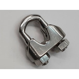 Clips Grampo Inox 3 16 Para Cabo De Aço Aisi 304 20 Peças