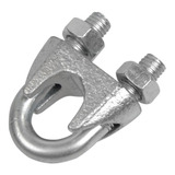 Clips Grampo Para Cabo De Aço 1 4 6 4mm 30 Unidades