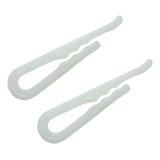Clips Para Camisa Social Jacarezinho 2000 Unidades Branco