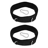 CLISPEED 2Pcs Coxa Cinta Tiras No Tornozelo Pernas Manguito Ajustável Acessórios De Treinamento De Força De Fitness Exercício Para Taekwondo Futebol Corrida