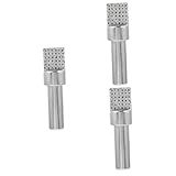 CLISPEED 3 Pecas Aparador Forma Redonda Amolador De Facas Ferramenta Confiável Afiador De Roda Diamantada Esmirilhadeira Caneta De Lavagem De Pedra Rebolo Ferramenta De Moedor