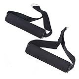 CLISPEED Par De Acessórios Esportivos Faixas Elásticas Para Exercícios De Aperto De Mão Ajustável Para Exercícios Alças Para Pilates Alças Alças De Anel D Banda De Resistência Conjunto De
