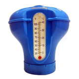 Clorador Flutuante Pastilha Piscina C Termometro Sodramar