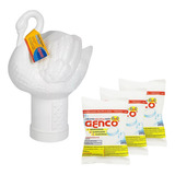 Clorador Flutuante Piscinas Cisne 3 Tabletes Cloro Genco