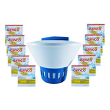 Clorador Netuno 1 Pç pastilha Genco Multi 3x1 10 Pçs
