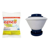 Clorador Para Piscina Com Pastilhas De Cloro 3em1 Genco 200g