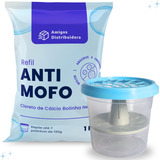Cloreto De Cálcio Anti Mofo 1 Kg 1 Pote Para Antimofo