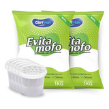 Cloreto De Cálcio Antimofo Puro 2kg 5 Potes P 130g