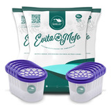 Cloreto De Cálcio Antimofo Puro 3kg 10 Potes P 130g