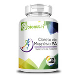 Cloreto De Magnésio P a 120 Cápsulas 500mg Bionutri
