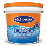 Cloro Dicloro Granulado Hidroazul 10 Kg Para Piscina