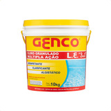 Cloro Granulado 3 Em 1 Multi Ação 10kg Genco