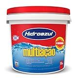 Cloro Multiação Hidroazul 10kg Kit Com 2