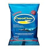 Cloro Orgânico Economic 1Kg Para Tratamento E Limpeza De Piscina Azulejo Vinil Fibra Neoclor