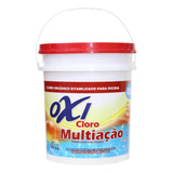 Cloro Para Piscina 5 Em 1 Igui   Oxi Multiação Balde 10 Kg