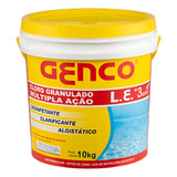 Cloro Para Piscina Genco 3 Em 1 Balde De 10kg Promoção