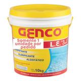 Cloro Piscina Granulado Multipla Ação 3 Em 1 Genco 10k Balde