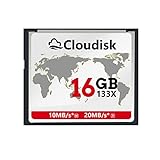 Cloudisk Cartões De Memória Flash Compacto CF De Alta Velocidade Leitor De Flash Compacto Cartão De Câmera Para DSLR 16 GB 