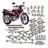 Clown Cbx200 Strada Parafusos Allen Inox Motor Inteiro A7i