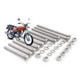 Clown Kit Parafusos Fixação Motor Inox 304 Cg125 77 88 A1e